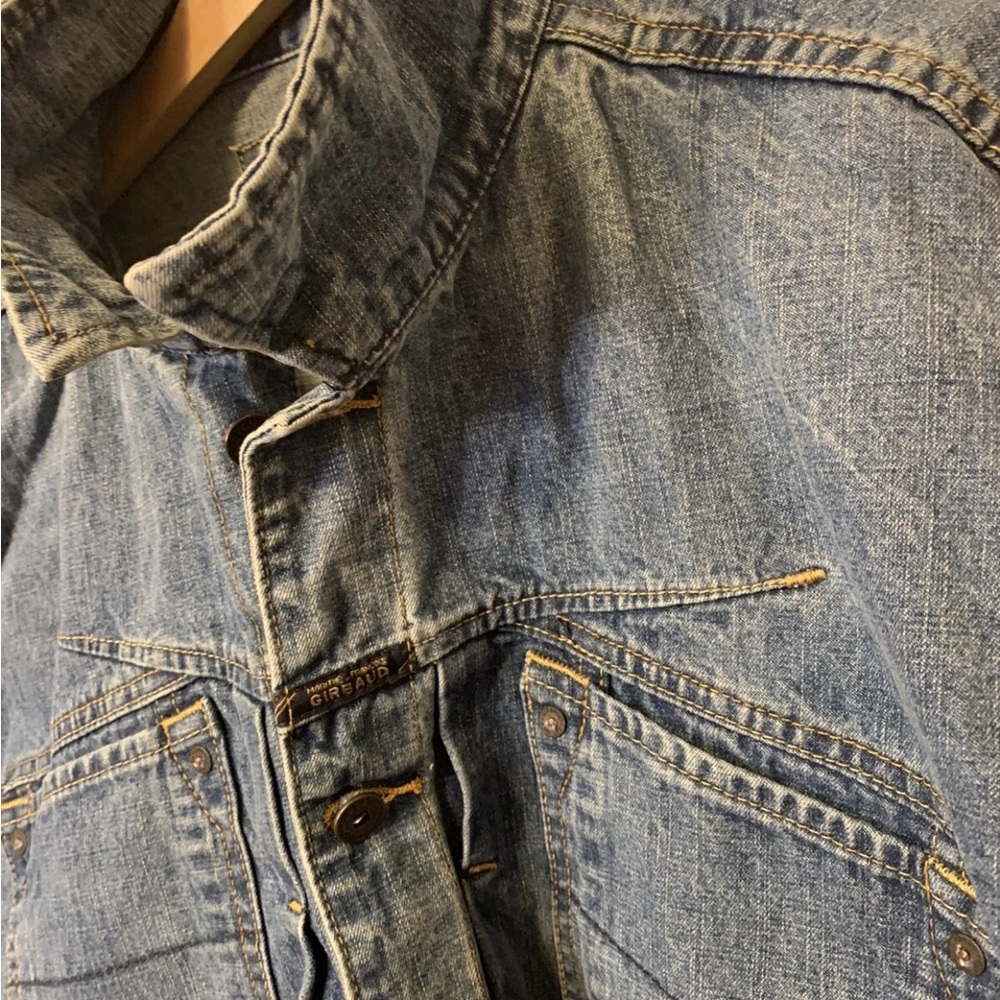 Vintage Marithe Francois Girbaud mens sz XL Blue Denim Jacket